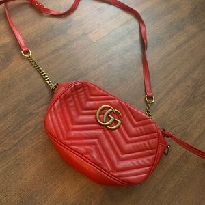 Red GG cross body